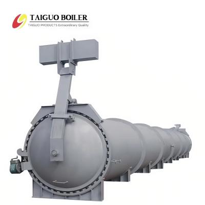 TAIGUO Stainless Steel Autoclave Wood Treatment Industrial Timber Autoclave