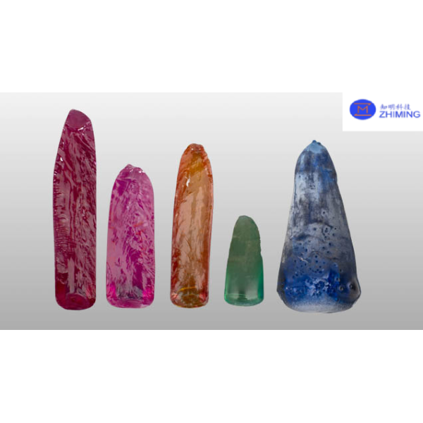 Colored Synthetic Gemstones Widely Used for Decorations and Optical