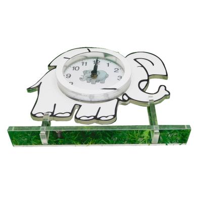 Hot Sale Customized Acrylic Clock CNC cutting table clock desk clock student clock
