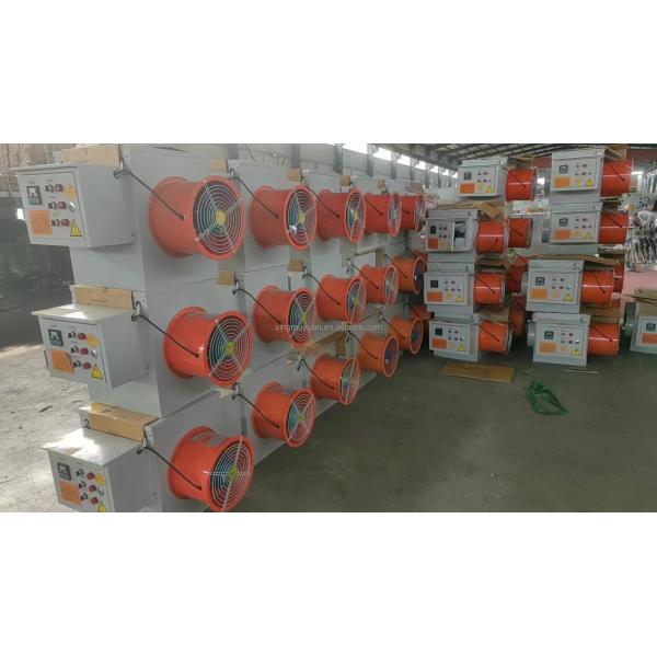Fábrica Qingzhou Directamente soplador de aire calefacción de escape ventilador máquinas de calefacción Equipo de calefacción para la cría de aves de corral semilla