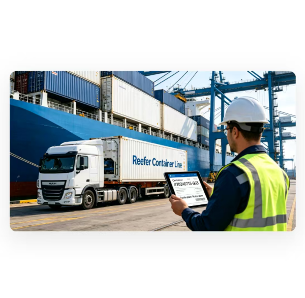 Reliable Refrigerated Truck Freight Service For Temperature Controlled Cold Chain Logistics