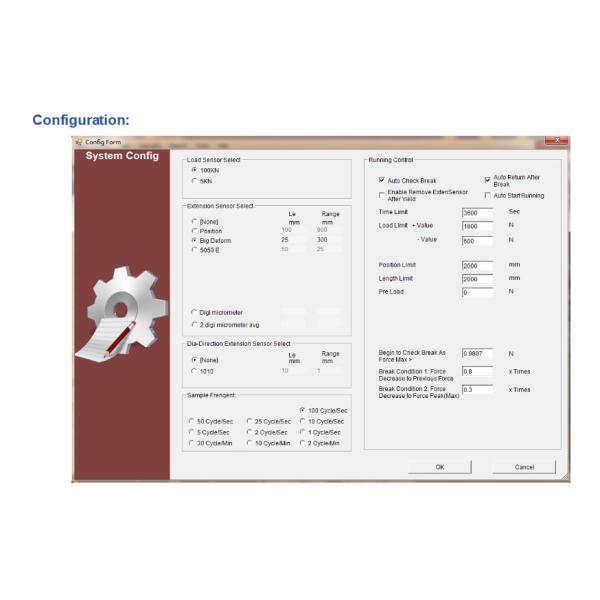 IF2A1-100KN Servo Controlled Universal Tensile Testing Machine 3 Phase Power Supply And Closed-loop Control Software