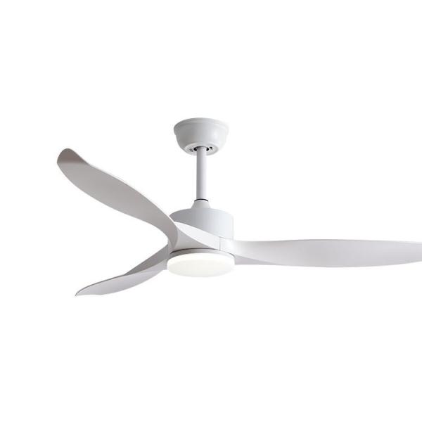 DC Motor Remote Control ABS 3 Blades 42 Inch 52 Inch Led Ceiling Fan With Light