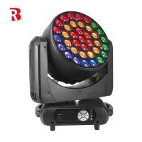 Tête de déplacement LED 37*15W Rgbw 4in1 Robe LED Laver Zoom Tête de déplacement