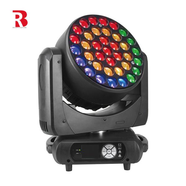 37*15W LED Zoom RGBW 4ni1 LED Moving Head Stage Light Para Concerto de Casamento
