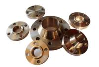 Cu-Ni de SB151 SB152 90/10 flange da tubulação de aço do pescoço do pescoço da solda do níquel do cobre 150LBS RF