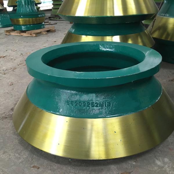 High Manganese Steel Crusher Replacement Parts for HP800 HP700 HP600 Cone Crusher