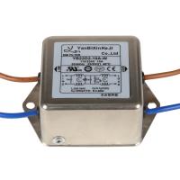 A compatibilidade eletrónica da fase de EMI Filter Dual da fase monofásica filtra o filtro de linha elétrica 10A de passe baixo