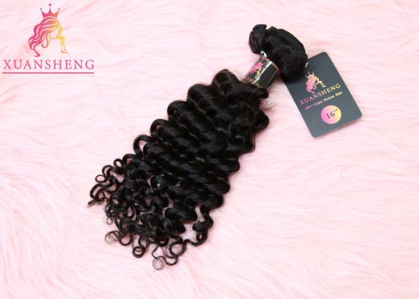 9A Grade Real Raw Virgin Indian Hair 12-30 Inche Extensions Deep Wave