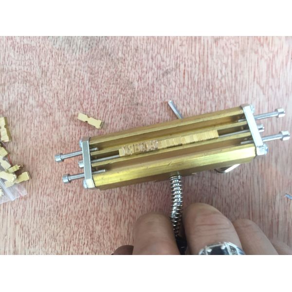 Aluminum Gold Foil Printer Automatic Digital Hot Foil Stamping Machine with 0.2kw