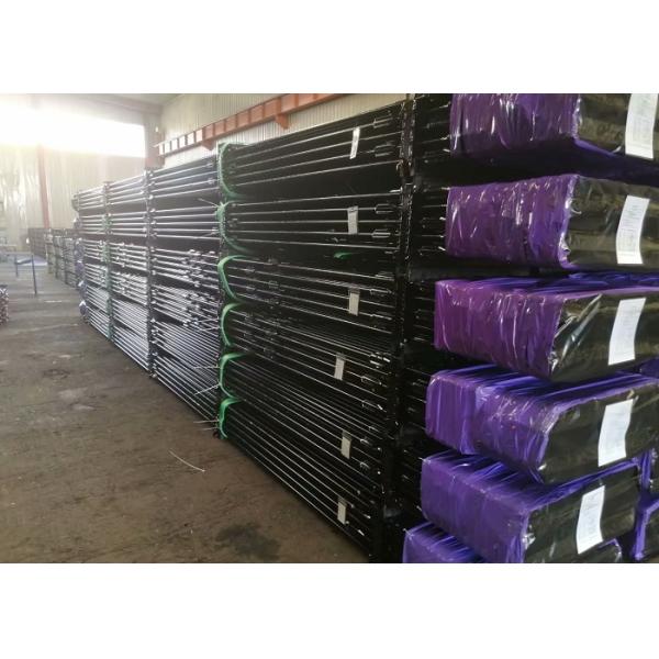 Durable Steel Sucker Rod / Oil Sucker Rod With Rod Coupling Customized Length