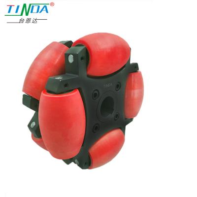 High Wear Resistance Heavy Duty Omni Wheels For Agv Rustproof