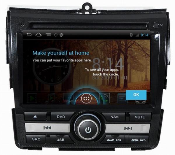 Ouchuangbo Car GPS DVD Autoradio Android 4.0 for Honda City 2011 with BT 3G Wifi S150 Platform OCB-101C