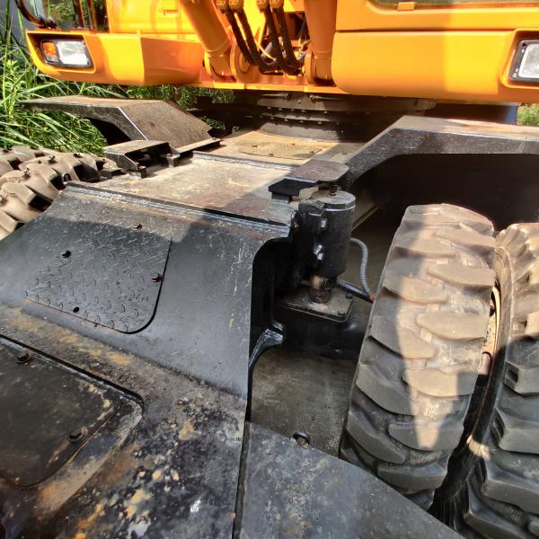 21т Подержанная экскаваторная машина для полёта по переработанной технике Hyundai 210 Excavator