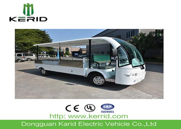 72V 14 Seats Electric Sightseeing Car For Multi Passenger 30km/h Max.Speed
