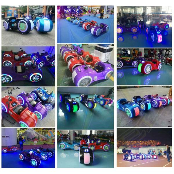 Hansel amusement park equipment kids fiberglass motorcycle rides