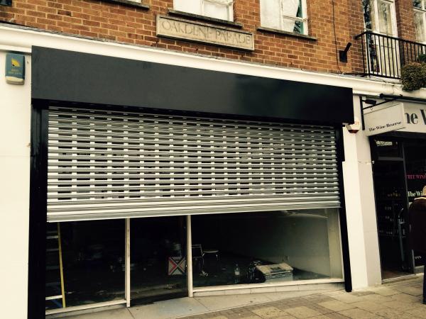 0.8mm Thickness Slat Standard Electric Gate External Steel Shutter Industrial Roller Doors