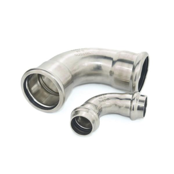 TOBO SCH 80 U Tubos de aço redondo dobrados, tubo soldado de aço inoxidável de 3 mm de espessura