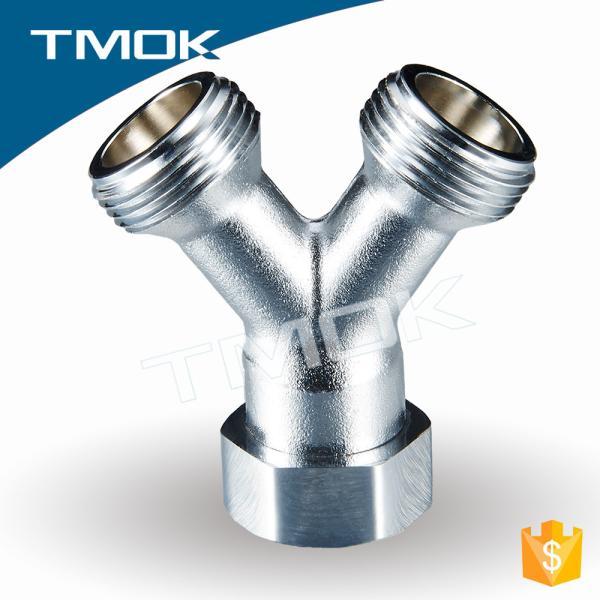 2 Inch Nickel Plating Bspp Internal Thread Brass Coupling Fittings