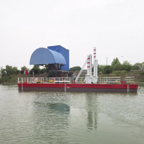 Lake Dredging Cutter Head Sand Dredger Equipment With Dredging Depth 12m