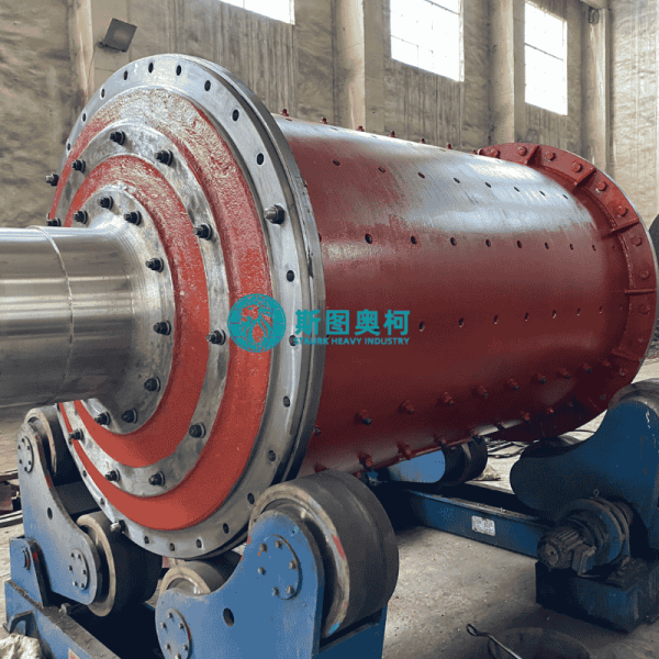 Ball Mill for Mineral Grinding with 1-50 Tons Per Hour Capacity and Tyre Drive for Wet And Dry Grinding