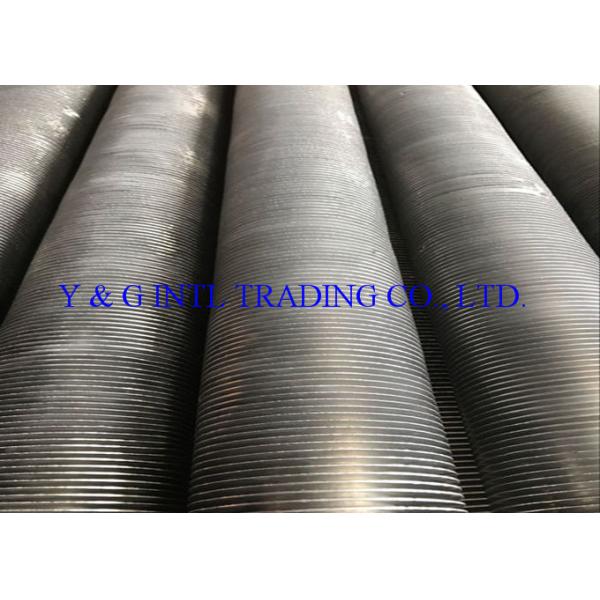 High Frequency Finned Tube Aluminum Spiral Extruded For Air Cooled Condenser