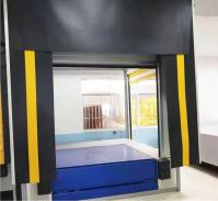Abri de quai gonflable, isolé, étanche à l'air et scellé, de style industriel en gros pour OEM, extérieur, imperméable, excellente résistance aux intempéries, réglable, flexible et durable