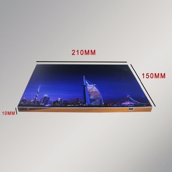 Foil Stamping High Resolution 4.3 Inch HD TFT digital video brochure,video direct mail,playing music and video
