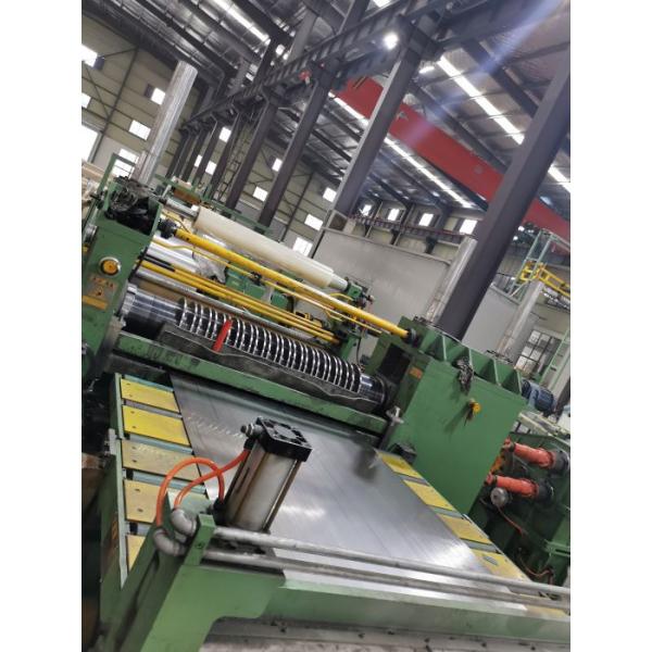 Industry Sheet Metal Slitter Machine / 0.25 - 1.5mm Steel Coil Slitting Line