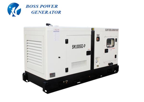30kw 400V 380V Doosan Diesel Generator EPA Certification White Frame Color