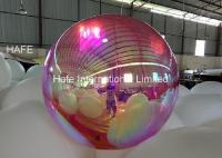 o laser do diâmetro de 1.2M brilha luzes espelhadas do balão para a decoração do tema