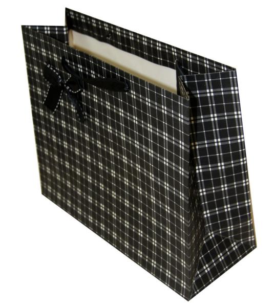 Cute Dots Paper Party Bag Decorating with butterfly bow for Advertising Packing