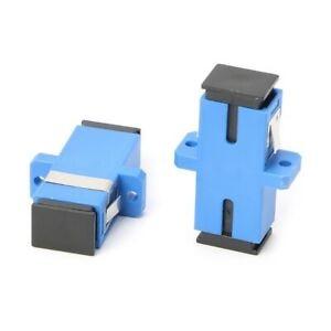 Plastic Housing Fiber Optic Adapter Low Insertional Loss For Test Equipment