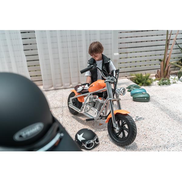 Cool Lights Electric Motor Children's Toy Cars Single-Drive Motorcycle for Kids' Fun