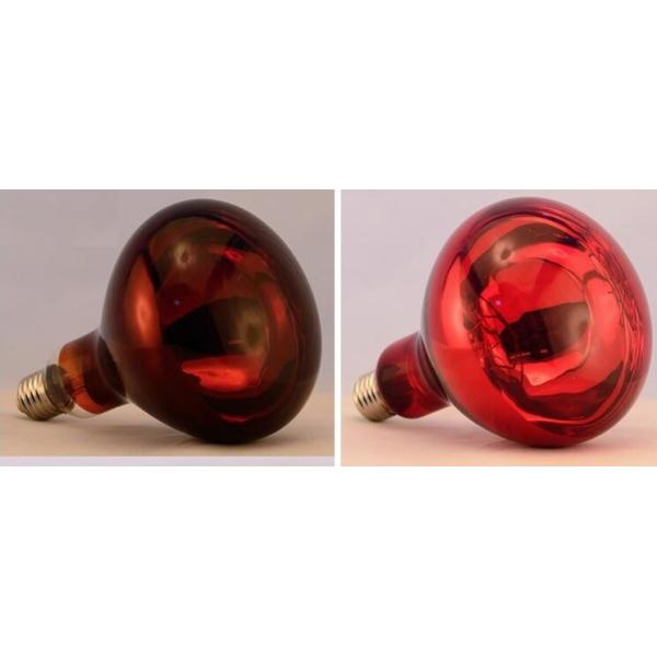 Red infrared lamp 100W 150W 175W 200W 250W 275W animal chicken pig pet therapy infrared heating bulb