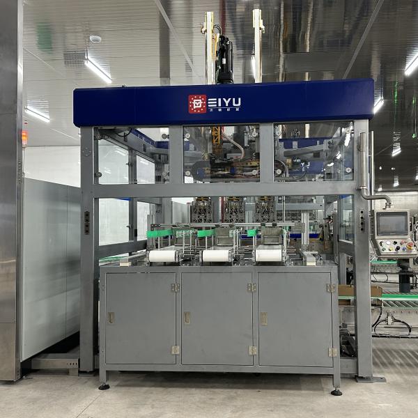 Intelligent Robotic Bottle Case Packing Machine Fully Automatic Bag Packaging