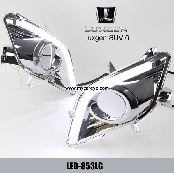 Luxgen SUV 6 DRL LED Daytime Running Lights Car front driving light led