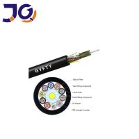 Câble optique aérien de fibre du noyau G652D de GYFTY 24 pour la mise en réseau