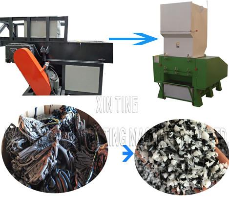 Commercial Plastic Shredder Machine Single Shaft