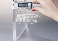 El vidrio de acrílico claro heló las hojas plásticas del plexiglás 200m m