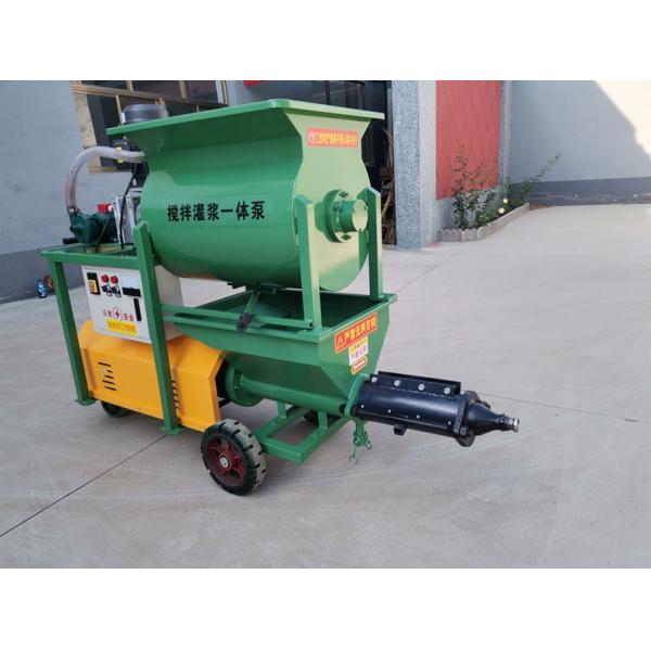 7.5kw Mortar Conveying Screw Type Grouting and Mixing Machine for Construction Works