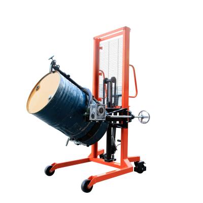 Custom Manual Hydraulic Drum Lifter Rotator Lifter For 55 Gallon Steel Barrel