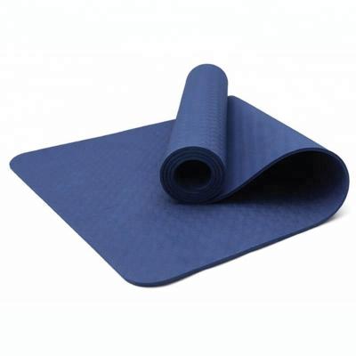 Childrens Non Toxic Yoga Mat Indoor Sport Fitness Pilates Blue Gymnastics Mat