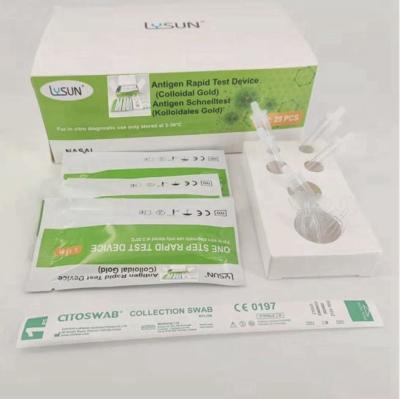 Teste rápido FLU B para diagnóstico rápido e preciso Teste de antígeno infeccioso IFU-S21