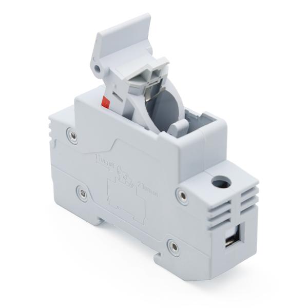 63A 690V DIN Rail Mount RT18-63X 14x51mm Цилиндрический однопольный держатель предохранителя 1P