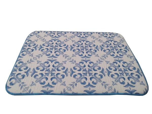 Microfiber Dish Drying Mat Sublimation Printing Small Size Dish  Mat