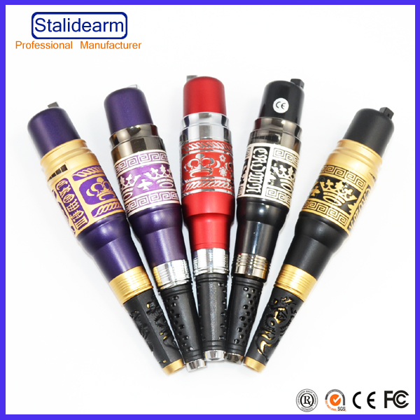 6V Crown Tattoo Pen Machine With Adapter For Eyebrow Eyeliner