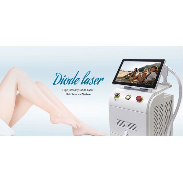 2400W Diode Laser Hair Removal Machine 755 808 1064nm With Ice Cooling Smart Handle
