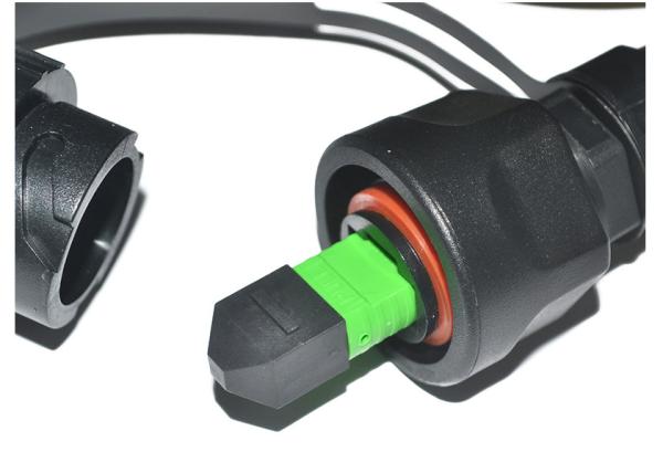 Corrosion Resistant MPO MTP Patch Cord , MPO Fiber Optic Cable IP68 Protection