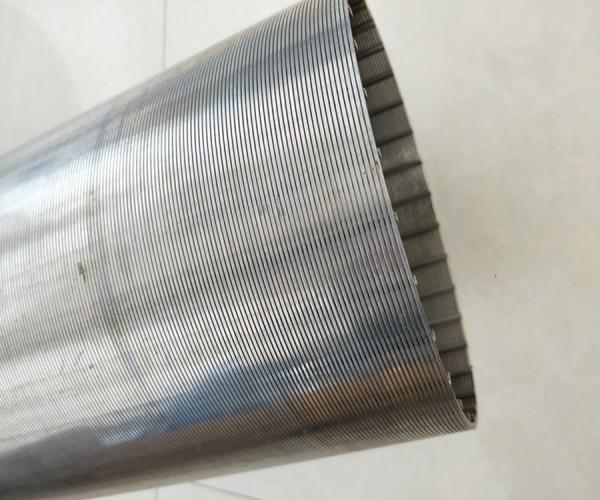 304 Stainless Steel 219mm Well Water Screen Filter Continuous Slot